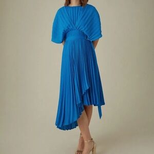 Karen Millen Vibrant Blue Asymmetrical Dress